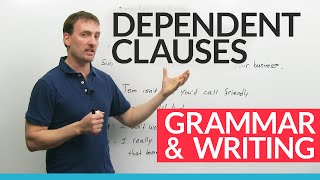 Advanced English Grammar Dependent Clauses [upl. by Phillie441]