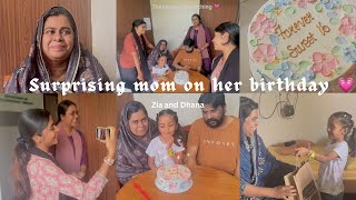 Mommy’s Birthday💗  vlog  zia and dhana [upl. by Vale]