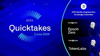 IOTA Quicktakes 03062024 IOTA Identity Integrates Zero Knowledge Credentials amp New Buildsphere Ep [upl. by Hills]