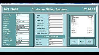 How to Create a Customer Billing System in Python  Full Tutorial [upl. by Vincenta]