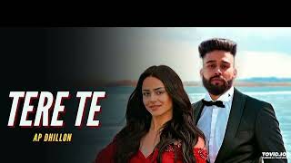 Tere Te Official Video  AP Dhillon  Latest Punjabi Song 2022 [upl. by Nosneh]