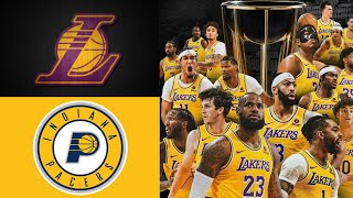 Lakers vs Pacers  Lakers GameTimeTV  Lakers Team Highlights  In Season Tournament  Finals [upl. by Anihta]