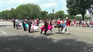 Gottaswing in the 2018 4th of July Washington DC Parade [upl. by Loeb70]