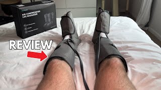 Nekteck Leg Massager with Air Compression  Full Review [upl. by Graubert600]