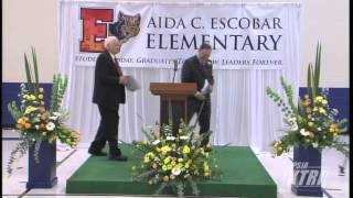 Aida C Escboar Elementary School Dedication Ceremony  Part 2 [upl. by Dailey]