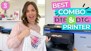 Best DTG and DTF Printer Combo Meet the Epson F2100 Printer [upl. by Yaakov125]