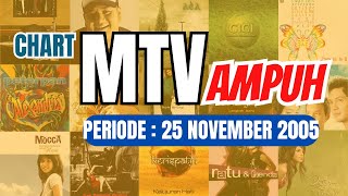 CHART MTV AMPUH Periode 25 November 2005 [upl. by Midis]