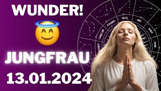 JUNGFRAU ♍️⭐️ EIN WUNDER FÜR DICH 😱 Horoskop  13Januar 2024 jungfrau tarot [upl. by Adalai280]