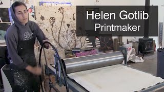 Helen Gotlib  Printmaker [upl. by Orrin]