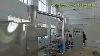 Vegetable Protein Meat Chunks  Flakes  Nuggets  Grains  Strips Extruder Machine Line Equipment [upl. by Casteel]