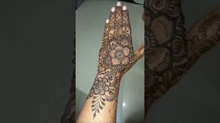 Super look floral mehandi design [upl. by Ijat]