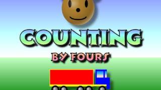 Childrens Counting By Fours [upl. by Dorkus]