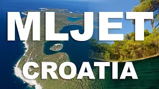 Mljet in Croatia  green island in blue Adriatic [upl. by Cirdla]