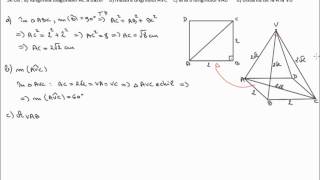 Piramida patrulatera regulata problema rezolvata de geometrie 8e12 [upl. by Zales]