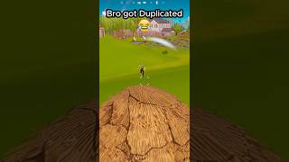 Bro got Duplicated 😂 fortnite fortniteclips [upl. by Anerok]