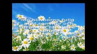 idas sommar visa text [upl. by Galitea]