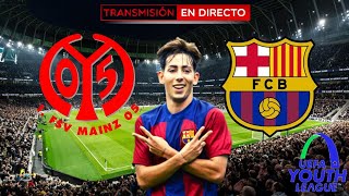 🚨MAINZ 05 vs FC BARCELONA YOUTH LEAGUE EN VIVO SEGUNDO TIEMPO  futbol [upl. by Pernick23]