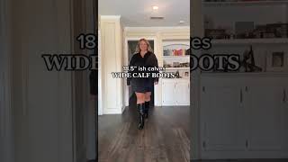 Wide Calf Knee High Boot Review [upl. by Ytisahc]