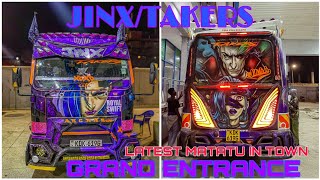 JINXTAKERS GRAND ENTRANCE LATEST MATATU IN TOWN [upl. by Iveksarap]