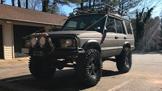 Land Rover Discovery 2 On 37quot maxxis trepadors and upgrades 12 [upl. by Armmat]