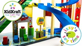 KidKraft Mega Ramp Racing Playset with Hot Wheels and Disney Pixar Cars  Toy Cars [upl. by Aynod198]