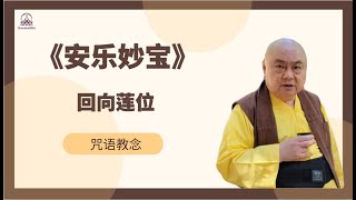 慧律法師《安樂妙寶》咒語教念：【 回向莲位】 [upl. by Giefer]