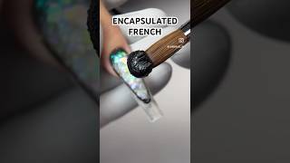 ENCAPSULATED FRENCH ACRYLIC acrylicnails nails nailtutorial [upl. by Dirgni962]