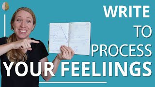 6 Ways to Process your Feelings in Writing How to Journal for Anxiety and Depression [upl. by Rasecoiluj]