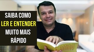 APRENDA A LER E ENTENDER MUITO MAIS RÁPIDO  ROMERO MACHADO [upl. by Atelra250]