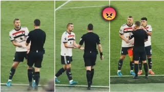 De Ligt Angry Reaction After Michael Oliver Gives Controversial Penalty 😠  West Ham 21 Man United [upl. by Irrok]