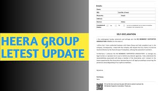 Heera Group important information 252024 heeragoldupdate [upl. by Idoj]