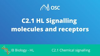 C21 HL Signalling Molecules and Receptors IB Biology HL [upl. by Anasor]