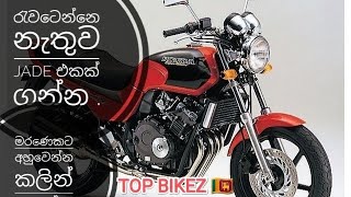 Honda Jade 250 sinhala review  Jade එකක් ගන්න කලින් බලන්න අනිවාර්යයෙන්  topbikez [upl. by Emalee]