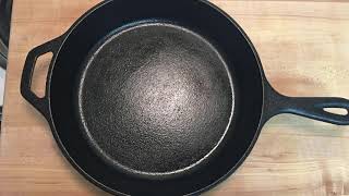 How to season a cast iron skillet on the stovetop [upl. by Jermayne]