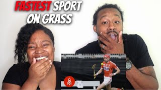 AMERICAN COUPLE REACTS quotWhy Irish Hurling Is the Fastest Game on Grassquot  The Demouchets REACT [upl. by Namlas352]