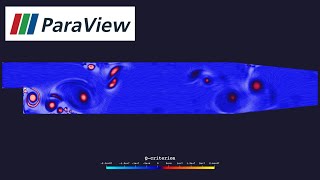 Q Criterion amp Surface LIC ParaView mini tutorial [upl. by Joela686]