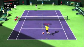 Top Spin 4 Online Match 1 Part 2 Nadal vs Sampras [upl. by Minier624]