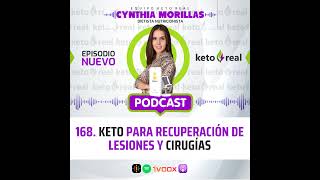 168 Dieta Keto Recuperación más rápida de lesiones y cirugías [upl. by Nwahsaj]