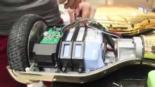 Removing and installing battery for HoverboardHovertrax [upl. by Outhe]