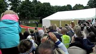 Royal visit to vernon Park Basford Nottingham 13th June 2012 [upl. by La Verne]