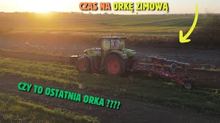 Orka zimowa 2024 ⭐ Claas Arion 650⭐ Akpil KM180 HP⭐ Czy to ostatnia orka  ⭐ [upl. by Tezile210]