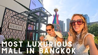 The most luxurious mall in Bangkok  The EmQuartier  best shopping in Bangkok [upl. by Reilly]