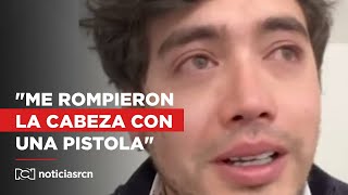 “Con una pistola me rompieron la cabeza” concejal Julián Triana contó detalles de violento asalto [upl. by Ahsoem]