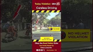 TODAY VIOLATION294 Careless Driving otr roadsafety chennaitrafficpolice obeytherules [upl. by Abixah150]