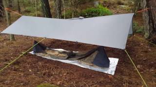 MLD PonchoTarp and Borah Dimma Bivy 2017 goto UL Shelter [upl. by Ajup]