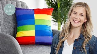 Make a Moonbeam Pillow with Misty Doan and Ezra on At Home With Misty Video Tutorial [upl. by Elocin]