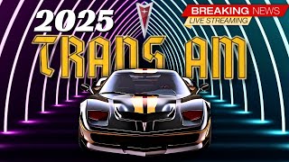 2025 Pontiac Trans Am Revealed  Pontiac is BACK [upl. by Meeks]