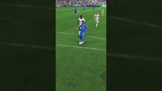 Scoring an insane in air back heel goal with Neymar in fc24 fc24 skills fifaskills futbol [upl. by Lunneta278]