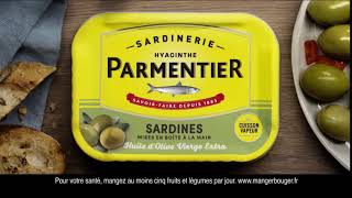 Sardines Parmentier huile dolive vierge extra quotça souvre de lextérieurquot Pub 10s [upl. by Townsend]