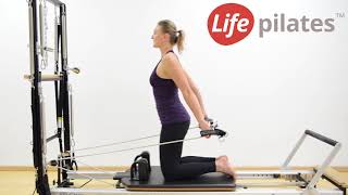 LifePilates Triceps Press with Reformer [upl. by Dygal]